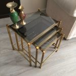 Metal Bronz Üçlü Zigon