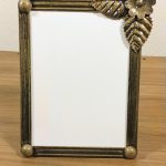 Çiçek Desenli Fotoğraf Çerçevesi
